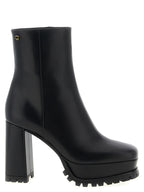Gianvito Rossi Black Calfskin Ankle Boots