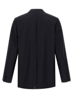 Dries Van Noten Blue Wool Blazer