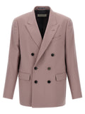 Dries Van Noten Purple Wool Blazer