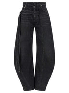Jean Paul Gaultier Black Cotton Jeans Denim