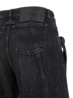 Jean Paul Gaultier Black Cotton Jeans Denim