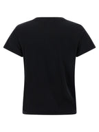 Mother Denim Black Cotton T-Shirt