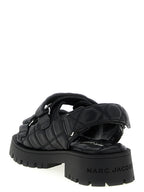 Marc Jacobs Black Lamb Leather Mid Heel Pumps