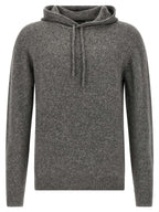 Roberto Collina Gray Virgin Wool Cardigan