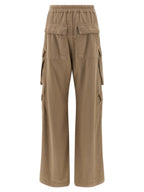 DRKSHDW Beige Cotton Cargo Pants