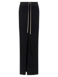 DRKSHDW Black Cotton Mini Skirt
