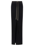 DRKSHDW Black Cotton Mini Skirt