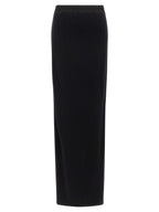 DRKSHDW Black Cotton Mini Skirt