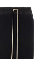DRKSHDW Black Cotton Mini Skirt