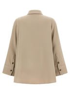 Alberto Biani Beige Triacetate Blouse