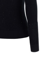 Max Mara Black Silk Cardigan
