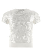 Max Mara White Virgin Wool Cardigan