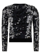 Max Mara Black Virgin Wool Cardigan