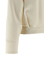 Max Mara White Silk Sweatshirt