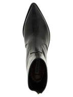 Aquazzura Black Calfskin Chelsea Boots