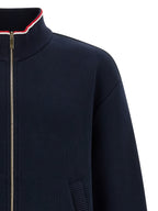 Thom Browne Blue Cotton Sweatshirt
