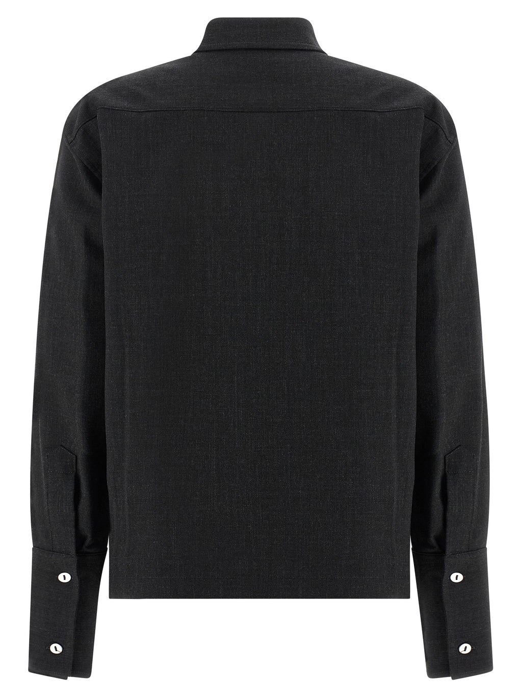 THELATEST Gray Polyester Blouse