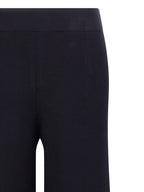 Max Mara Blue Viscose Casual Pants
