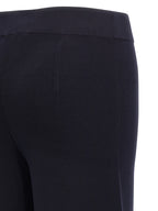 Max Mara Blue Viscose Casual Pants