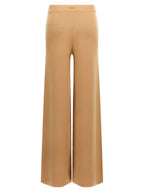 Max Mara Brown Wool Casual Pants