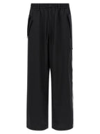 Y-3 Black Polyester Casual Pants