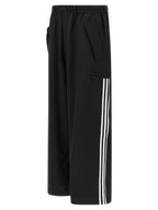 Y-3 Black Polyester Casual Pants