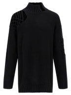 Yohji Yamamoto Black Wool Cardigan