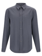 Marni Gray Virgin Wool Blouse