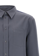 Marni Gray Virgin Wool Blouse