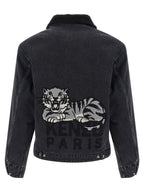 Kenzo Black Cotton Denim Jacket