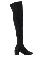 Jil Sander Black Leather Over The Knee