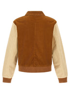 WALES BONNER Brown Cotton Bomber