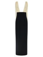 Armarium Bicolor Virgin Wool Long Dress
