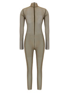 Norma Kamali Bicolor Polyamide Jumpsuit