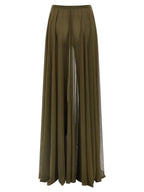 Norma Kamali Bicolor Polyamide Mini Skirt