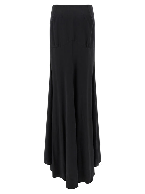 Armarium Black Silk Mini Skirt