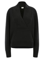 Loulou De Saison Black Cashmere Cardigan