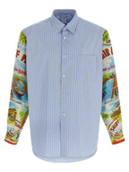 Comme Des Garçons Multicolor Cotton Blouse