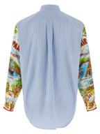 Comme Des Garçons Multicolor Cotton Blouse