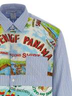 Comme Des Garçons Multicolor Cotton Blouse