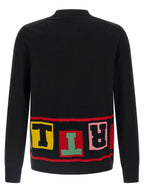 Comme Des Garçons Black Acetate Cardigan