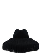 Comme Des Garçons Black Wool Fedora