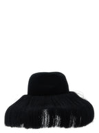 Comme Des Garçons Black Wool Fedora