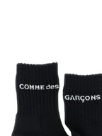 Comme Des Garçons Bicolor Cotton Socks
