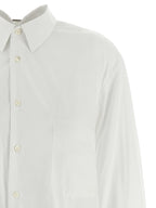 Comme Des Garçons White Cotton Blouse