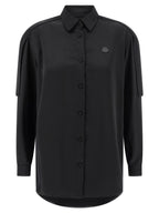 MONCLER GENIUS Black Polyester Blouse