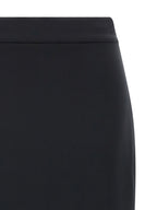 MONCLER GENIUS Black Polyester Midi Skirt