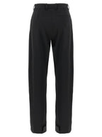 MONCLER GENIUS Black Polyester Dress Pants