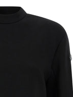 MONCLER GENIUS Black Viscose Sweatshirt