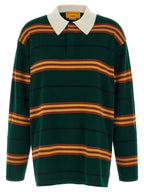 Guest in Residence Bicolor Cashmere Polo Shirt